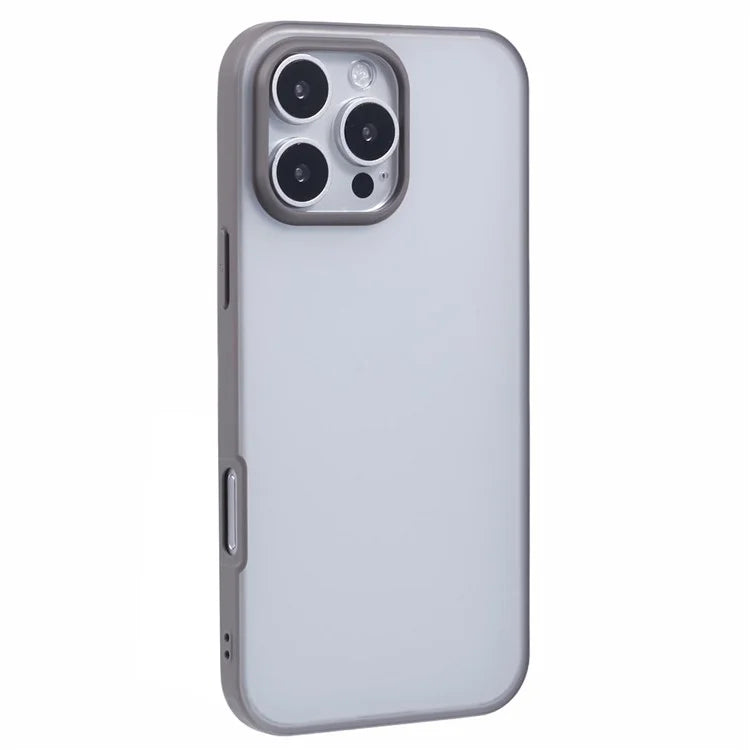 X-LEVEL For iPhone 16 Pro Case Frosted Back PC+TPU Shockproof Phone Cover