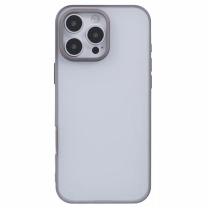 X-LEVEL For iPhone 16 Pro Case Frosted Back PC+TPU Shockproof Phone Cover