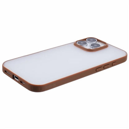 X-LEVEL For iPhone 16 Pro Case Frosted Back PC+TPU Shockproof Phone Cover