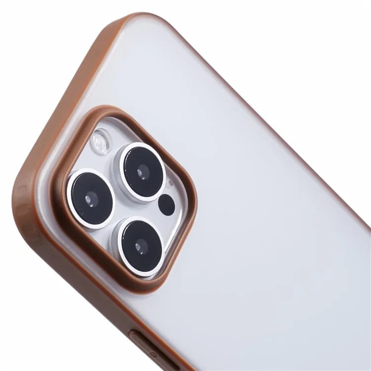 X-LEVEL For iPhone 16 Pro Case Frosted Back PC+TPU Shockproof Phone Cover