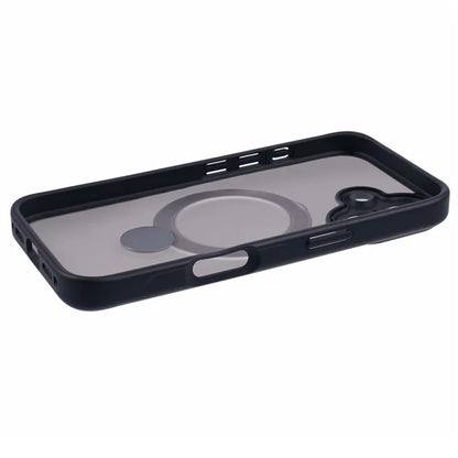 For iPhone 16 Plus Case Rotatable Magnetic Kickstand TPU+PC Matte Phone Cover