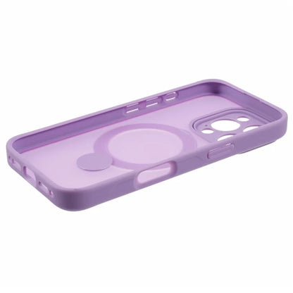 For iPhone 16 Pro Max Case Compatible with MagSafe Matte TPU+PC Phone Cover  Kickstand Ring Holder
