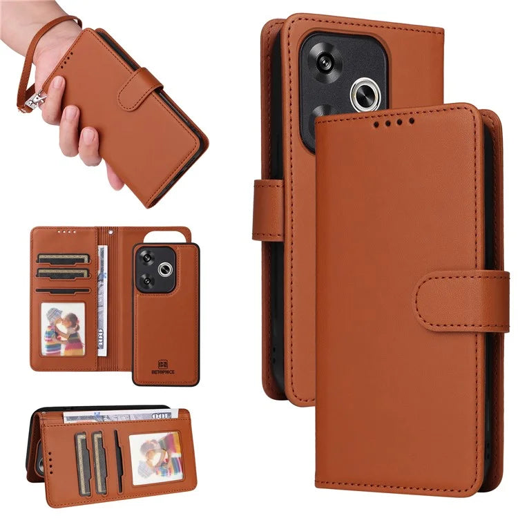 BETOPNICE 005 For Xiaomi Redmi Turbo 3 5G / Poco F6 5G Case Detachable Stand Phone Cover
