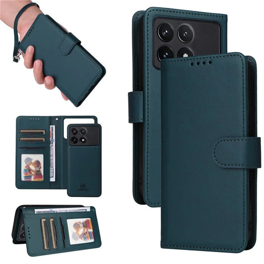 BETOPNICE 005 For Xiaomi Redmi K70 Pro 5G / K70 5G / Poco F6 Pro 5G Case PU Leather Wallet Phone Cover