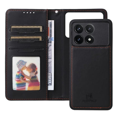 BETOPNICE 005 For Xiaomi Redmi K70 Pro 5G / K70 5G / Poco F6 Pro 5G Case PU Leather Wallet Phone Cover