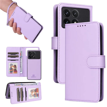 BETOPNICE 005 For Xiaomi Redmi K70 Pro 5G / K70 5G / Poco F6 Pro 5G Case PU Leather Wallet Phone Cover