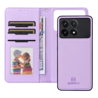 BETOPNICE 005 For Xiaomi Redmi K70 Pro 5G / K70 5G / Poco F6 Pro 5G Case PU Leather Wallet Phone Cover