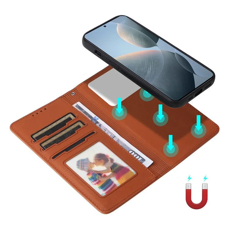 BETOPNICE 005 For Xiaomi Redmi K70 Pro 5G / K70 5G / Poco F6 Pro 5G Case PU Leather Wallet Phone Cover