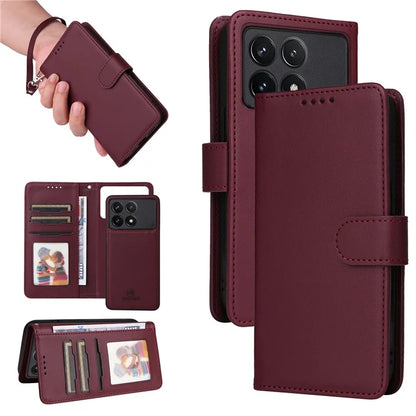 BETOPNICE 005 For Xiaomi Redmi K70 Pro 5G / K70 5G / Poco F6 Pro 5G Case PU Leather Wallet Phone Cover