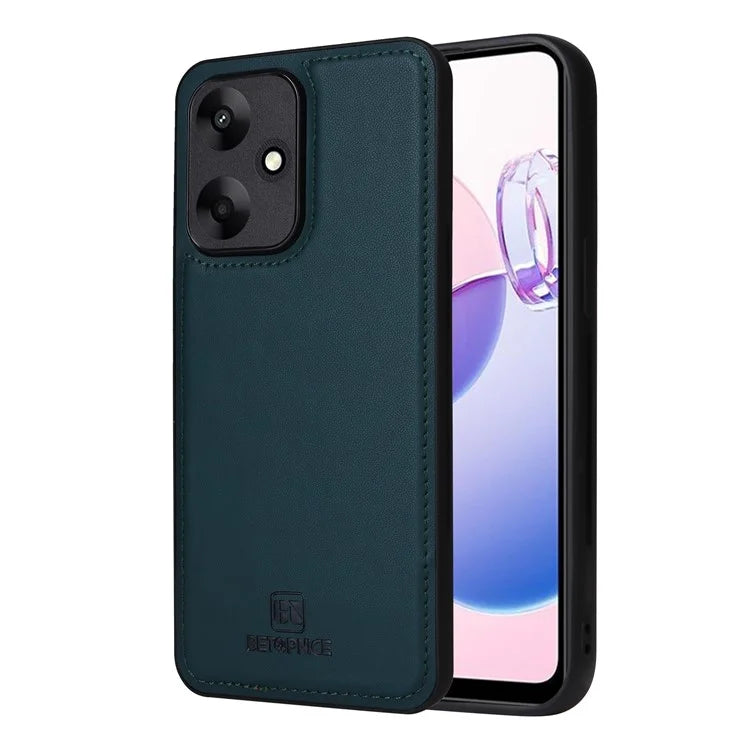BETOPNICE 005 For Xiaomi Redmi 13C 5G / 13C 4G / 13R 5G / Poco M6 5G Case PU Leather Wallet Phone Cover