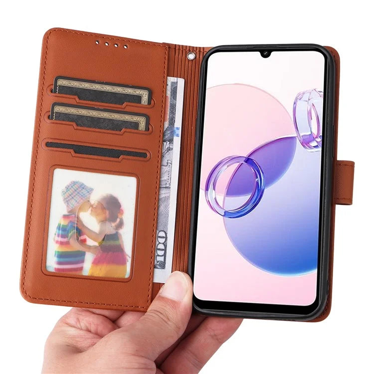 BETOPNICE 005 For Xiaomi Redmi 13C 5G / 13C 4G / 13R 5G / Poco M6 5G Case PU Leather Wallet Phone Cover