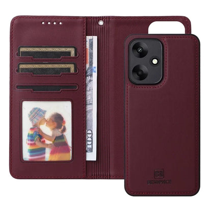 BETOPNICE 005 For Xiaomi Redmi 13C 5G / 13C 4G / 13R 5G / Poco M6 5G Case PU Leather Wallet Phone Cover