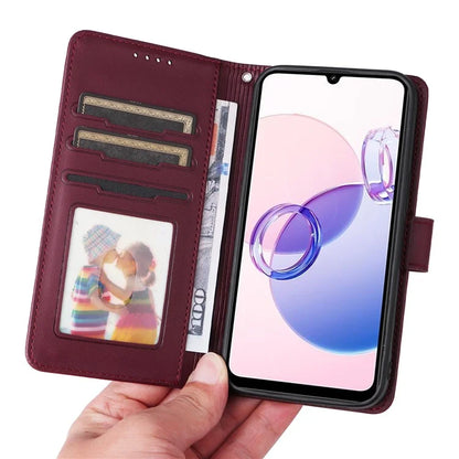 BETOPNICE 005 For Xiaomi Redmi 13C 5G / 13C 4G / 13R 5G / Poco M6 5G Case PU Leather Wallet Phone Cover