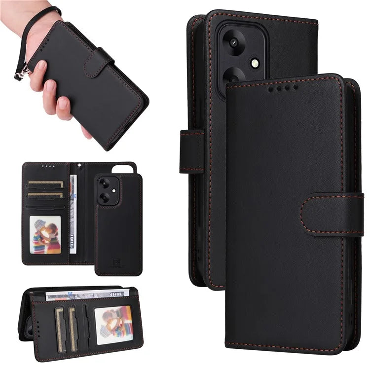 BETOPNICE 005 For Xiaomi Redmi 13C 5G / 13C 4G / 13R 5G / Poco M6 5G Case PU Leather Wallet Phone Cover