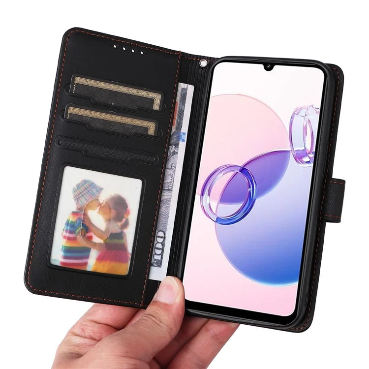 BETOPNICE 005 For Xiaomi Redmi 13C 5G / 13C 4G / 13R 5G / Poco M6 5G Case PU Leather Wallet Phone Cover