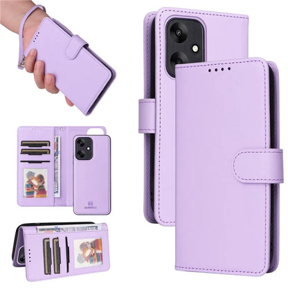 BETOPNICE 005 For Xiaomi Redmi 13C 5G / 13C 4G / 13R 5G / Poco M6 5G Case PU Leather Wallet Phone Cover