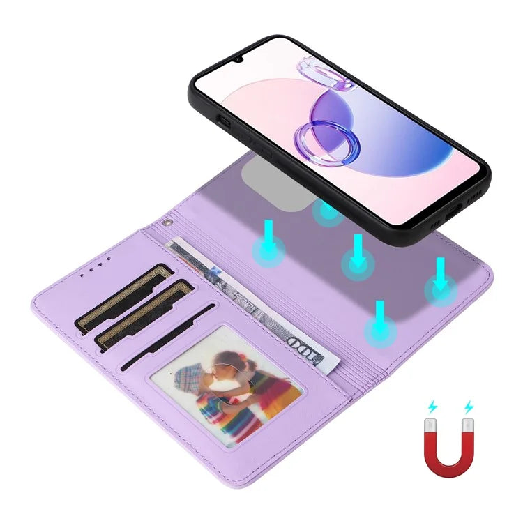 BETOPNICE 005 For Xiaomi Redmi 13C 5G / 13C 4G / 13R 5G / Poco M6 5G Case PU Leather Wallet Phone Cover