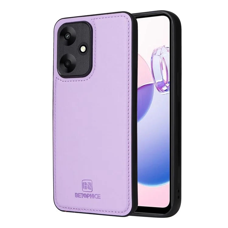 BETOPNICE 005 For Xiaomi Redmi 13C 5G / 13C 4G / 13R 5G / Poco M6 5G Case PU Leather Wallet Phone Cover