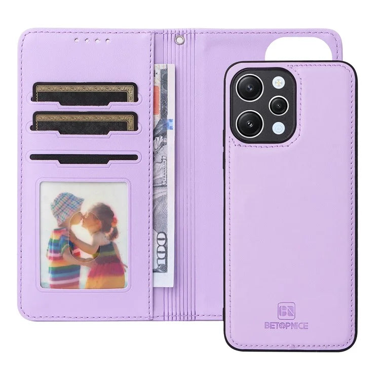 BETOPNICE 005 For Xiaomi Redmi 12 4G Case Shockproof Leather Phone Cover