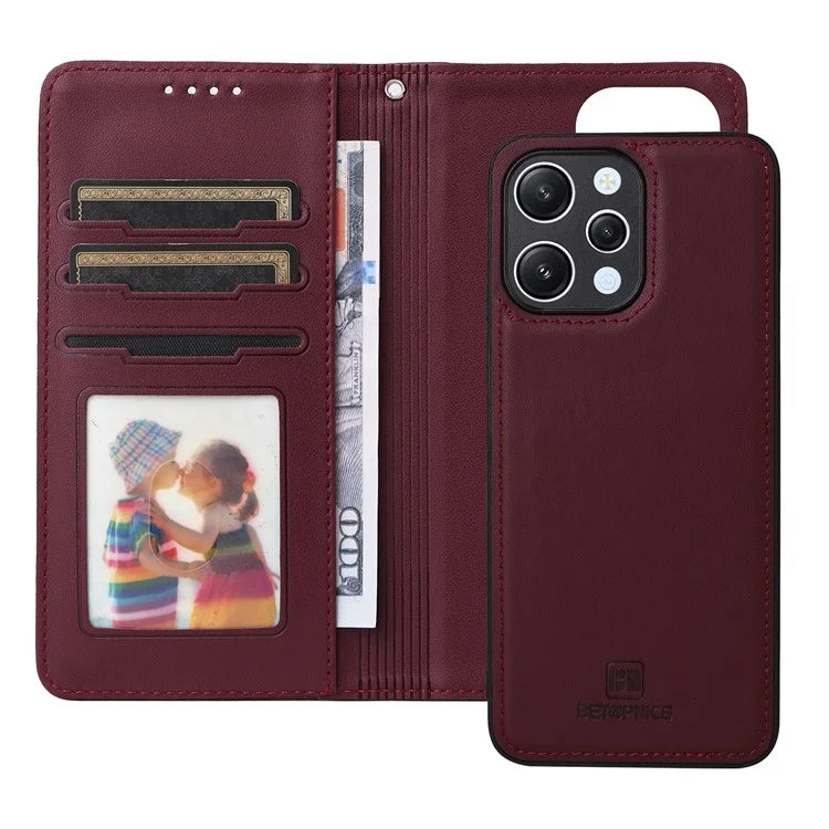 BETOPNICE 005 For Xiaomi Redmi 12 4G Case Shockproof Leather Phone Cover