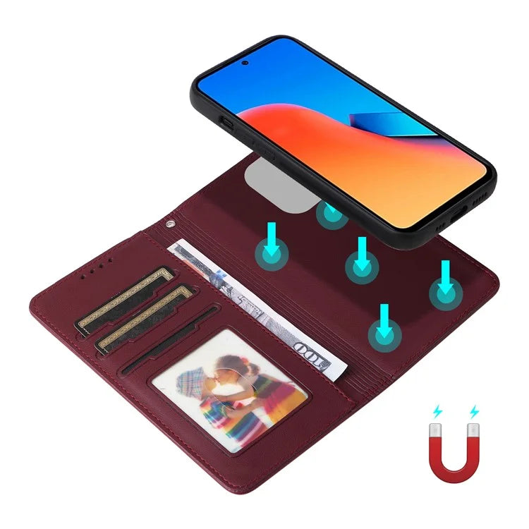 BETOPNICE 005 For Xiaomi Redmi 12 4G Case Shockproof Leather Phone Cover