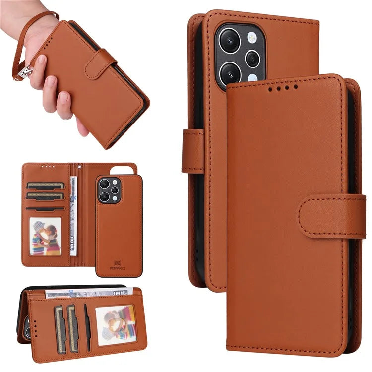 BETOPNICE 005 For Xiaomi Redmi 12 4G Case Shockproof Leather Phone Cover