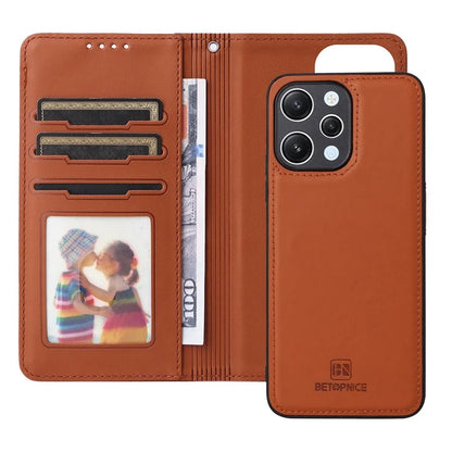 BETOPNICE 005 For Xiaomi Redmi 12 4G Case Shockproof Leather Phone Cover
