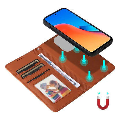 BETOPNICE 005 For Xiaomi Redmi 12 4G Case Shockproof Leather Phone Cover