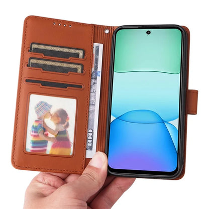 BETOPNICE 005 For Xiaomi Redmi 13 4G / Note 13R 5G / Poco M6 4G Wallet Case PU Leather Stand Phone Cover
