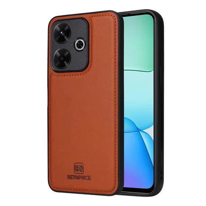 BETOPNICE 005 For Xiaomi Redmi 13 4G / Note 13R 5G / Poco M6 4G Wallet Case PU Leather Stand Phone Cover