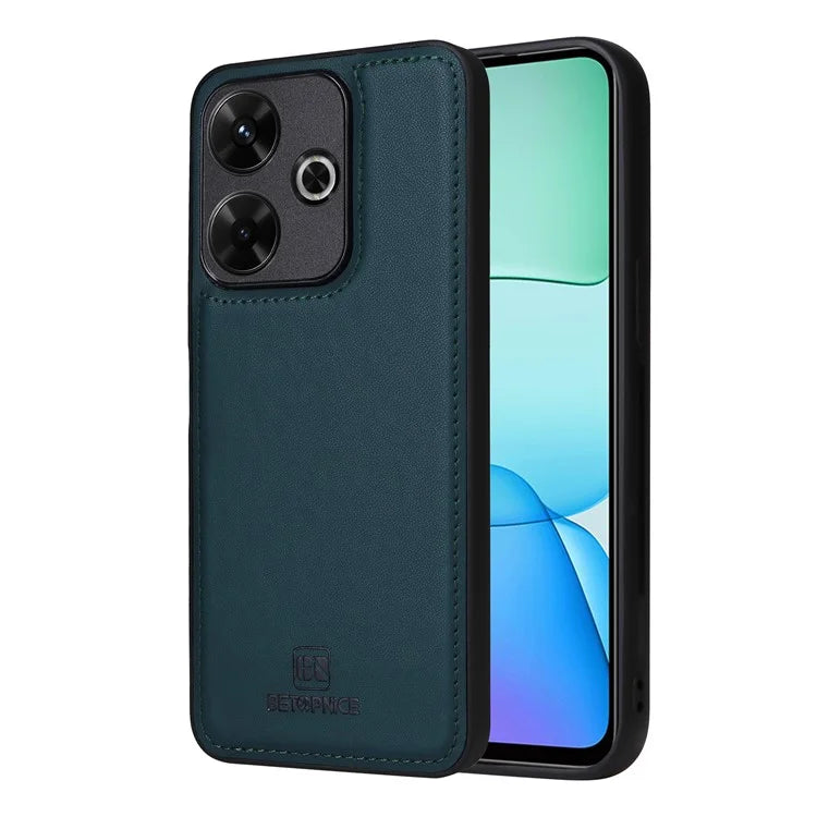 BETOPNICE 005 For Xiaomi Redmi 13 4G / Note 13R 5G / Poco M6 4G Wallet Case PU Leather Stand Phone Cover