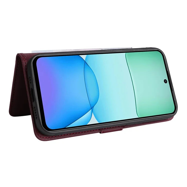 BETOPNICE 005 For Xiaomi Redmi 13 4G / Note 13R 5G / Poco M6 4G Wallet Case PU Leather Stand Phone Cover