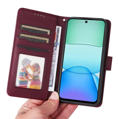 BETOPNICE 005 For Xiaomi Redmi 13 4G / Note 13R 5G / Poco M6 4G Wallet Case PU Leather Stand Phone Cover