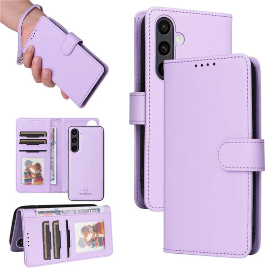 BETOPNICE 005 For Samsung Galaxy S24 FE Stand Case PU Leather Wallet Phone Cover