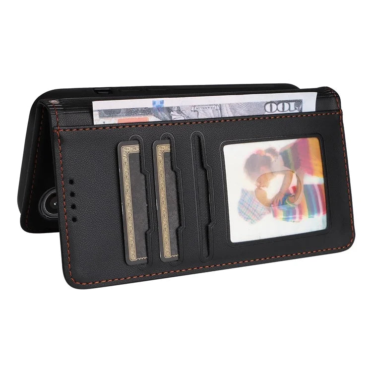BETOPNICE 005 For Samsung Galaxy S24 FE Stand Case PU Leather Wallet Phone Cover