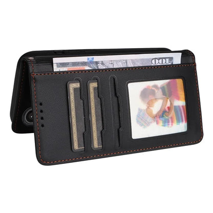 BETOPNICE 005 For Samsung Galaxy S24 FE Stand Case PU Leather Wallet Phone Cover
