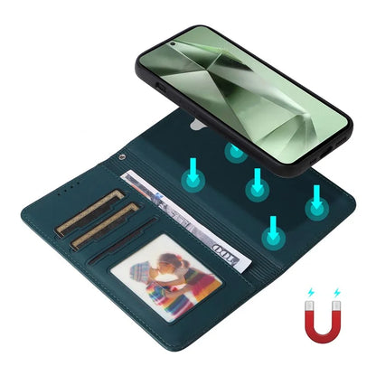 BETOPNICE 005 For Samsung Galaxy S24 FE Stand Case PU Leather Wallet Phone Cover