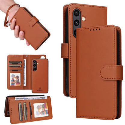 BETOPNICE 005 For Samsung Galaxy S24 FE Stand Case PU Leather Wallet Phone Cover
