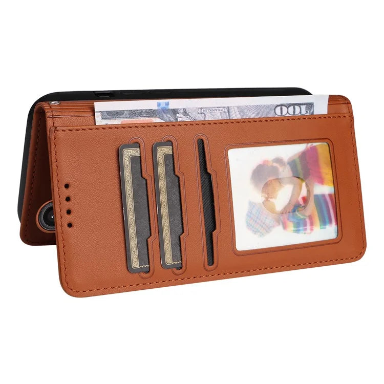 BETOPNICE 005 For Samsung Galaxy S24 FE Stand Case PU Leather Wallet Phone Cover
