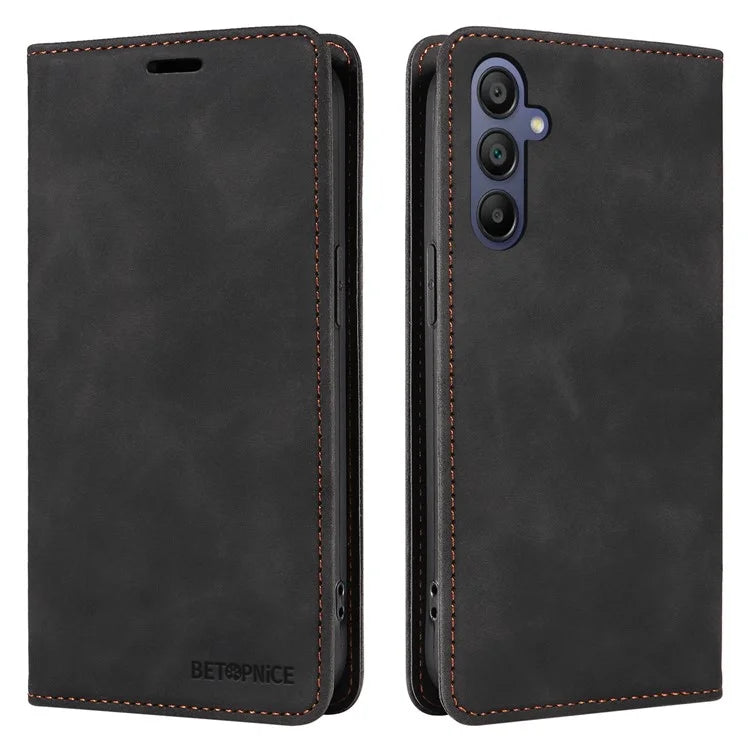BETOPNICE 003 For Samsung Galaxy A16 5G Stand Case Anti-Scratch Leather Wallet Phone Cover