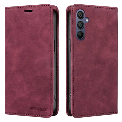BETOPNICE 003 For Samsung Galaxy A16 5G Stand Case Anti-Scratch Leather Wallet Phone Cover