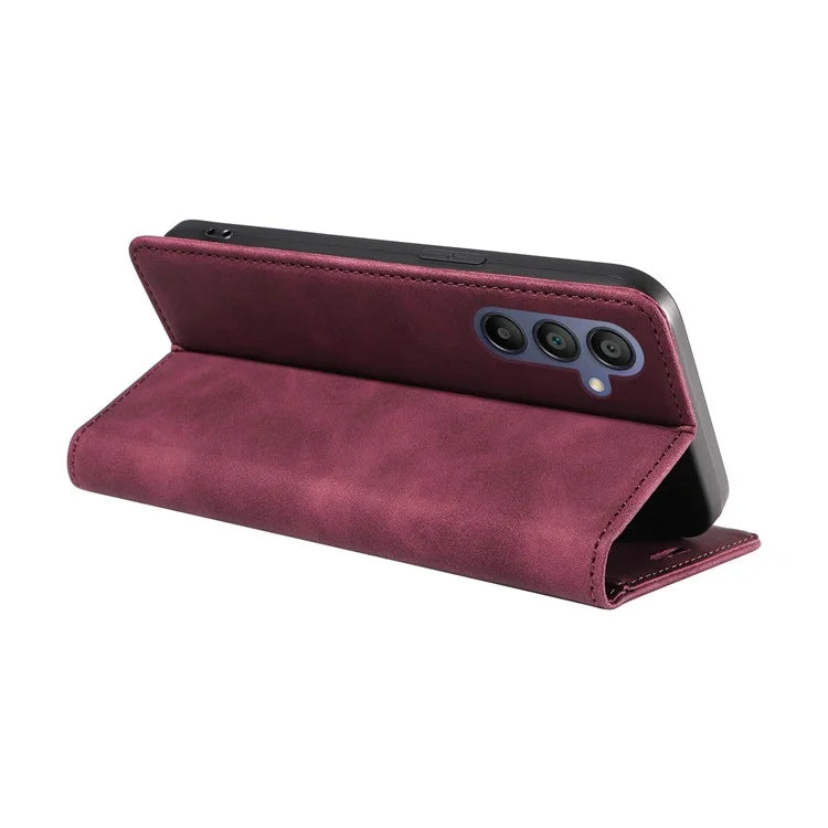 BETOPNICE 003 For Samsung Galaxy A16 5G Stand Case Anti-Scratch Leather Wallet Phone Cover