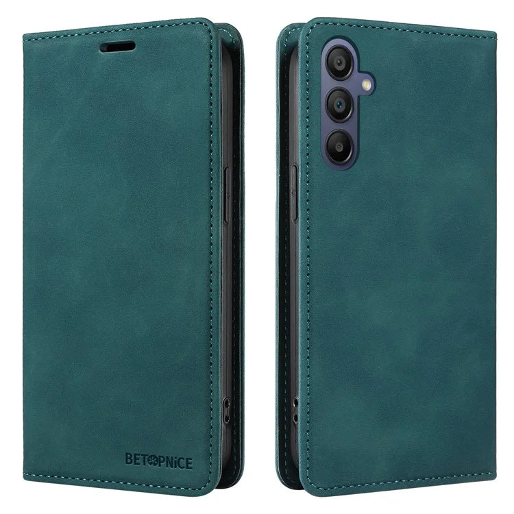 BETOPNICE 003 For Samsung Galaxy A16 5G Stand Case Anti-Scratch Leather Wallet Phone Cover