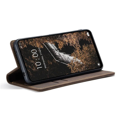 CASEME 013 Series For Xiaomi Redmi 13 5G  /  13 4G  /  Redmi Note 13R 5G Case Card Holder Stand Leather Phone Cover