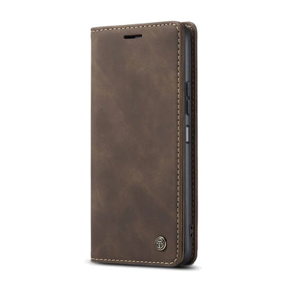 CASEME 013 Series For Xiaomi Redmi 13 5G  /  13 4G  /  Redmi Note 13R 5G Case Card Holder Stand Leather Phone Cover