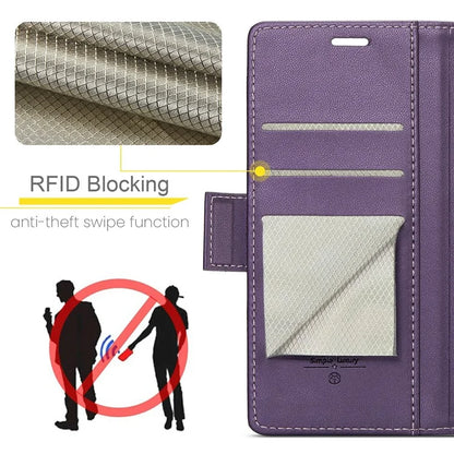 CASEME 023 Series For Google Pixel 9 Pro  /  Pixel 9 Case RFID Blocking Glossy Stand Phone Cover