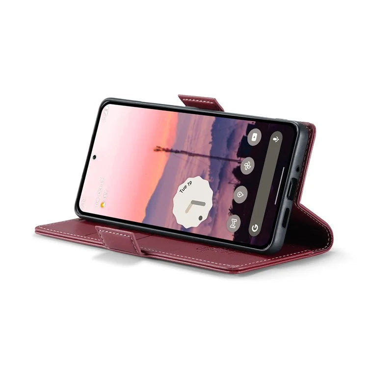 CASEME 023 Series For Google Pixel 9 Pro  /  Pixel 9 Case RFID Blocking Glossy Stand Phone Cover