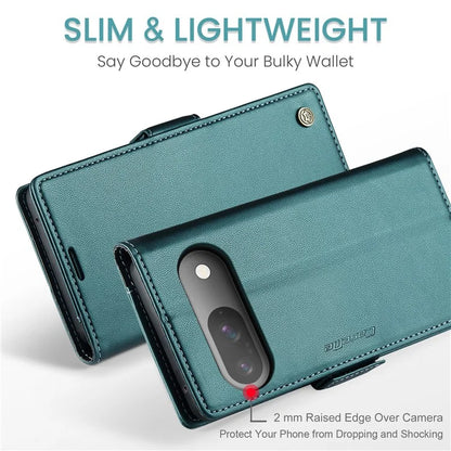 CASEME 023 Series For Google Pixel 9 Pro  /  Pixel 9 Case RFID Blocking Glossy Stand Phone Cover