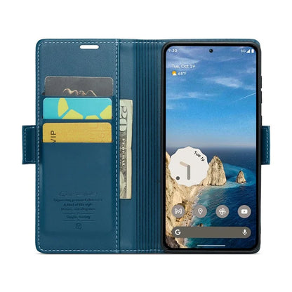 CASEME 023 Series For Google Pixel 9 Pro  /  Pixel 9 Case RFID Blocking Glossy Stand Phone Cover