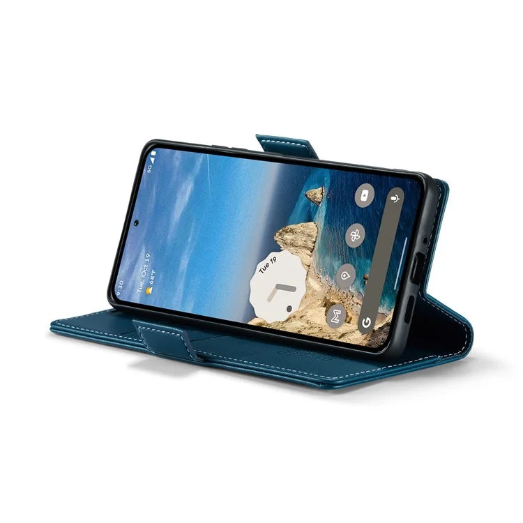 CASEME 023 Series For Google Pixel 9 Pro  /  Pixel 9 Case RFID Blocking Glossy Stand Phone Cover